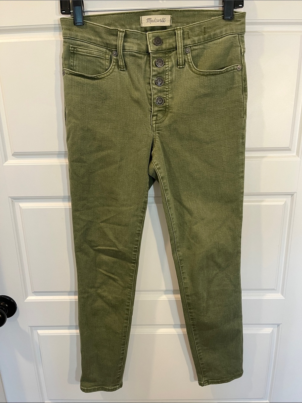 Madewell 9” High Rise Skinny Crop 26